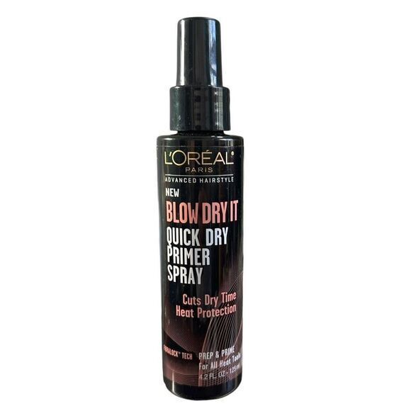 L'Oreal Paris Advanced Hairstyle BLOW DRY IT Quick Dry Primer Spray 4.2 floz NEW